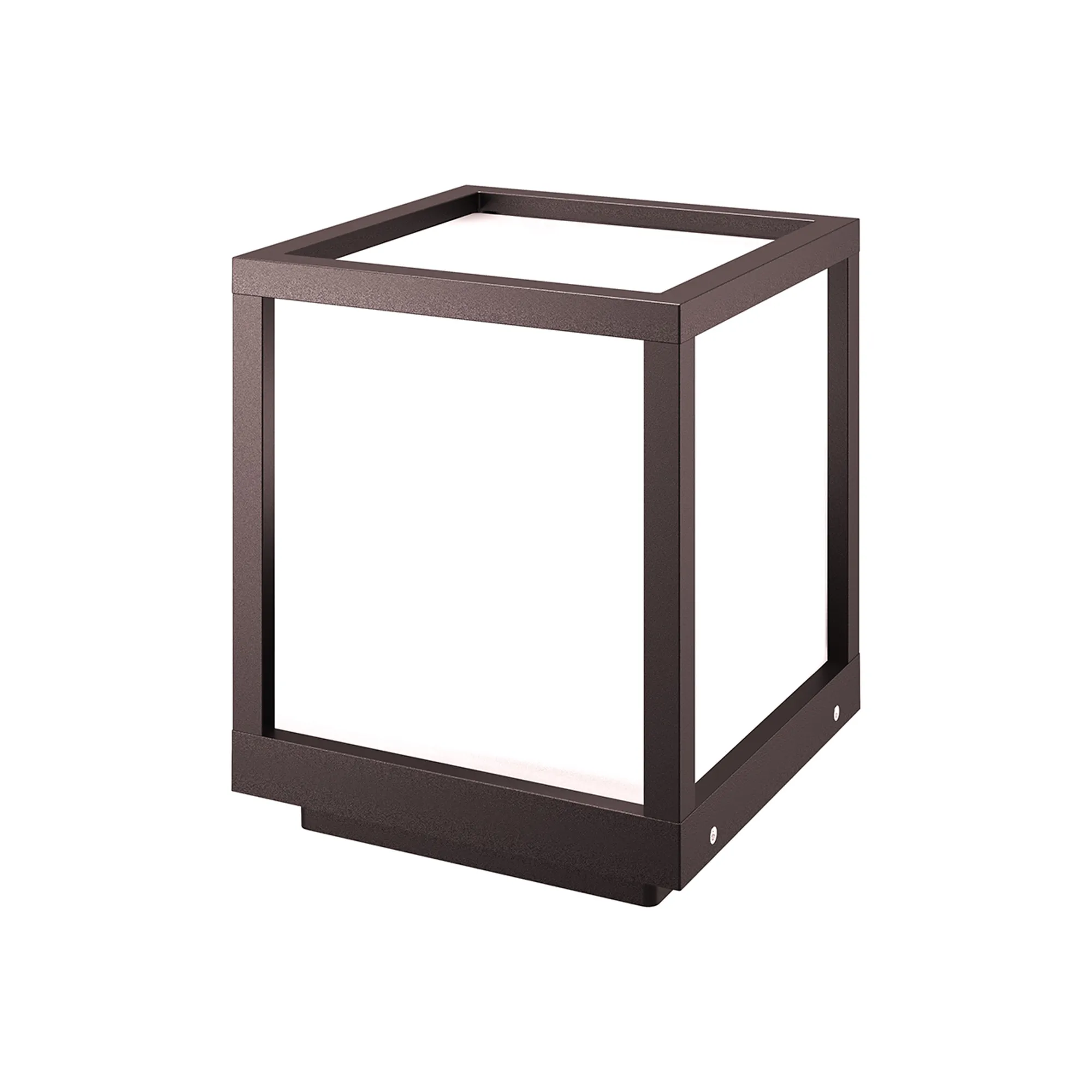M8930  Utah Pedestal Lamp 1 Light IP65 Sand Brown